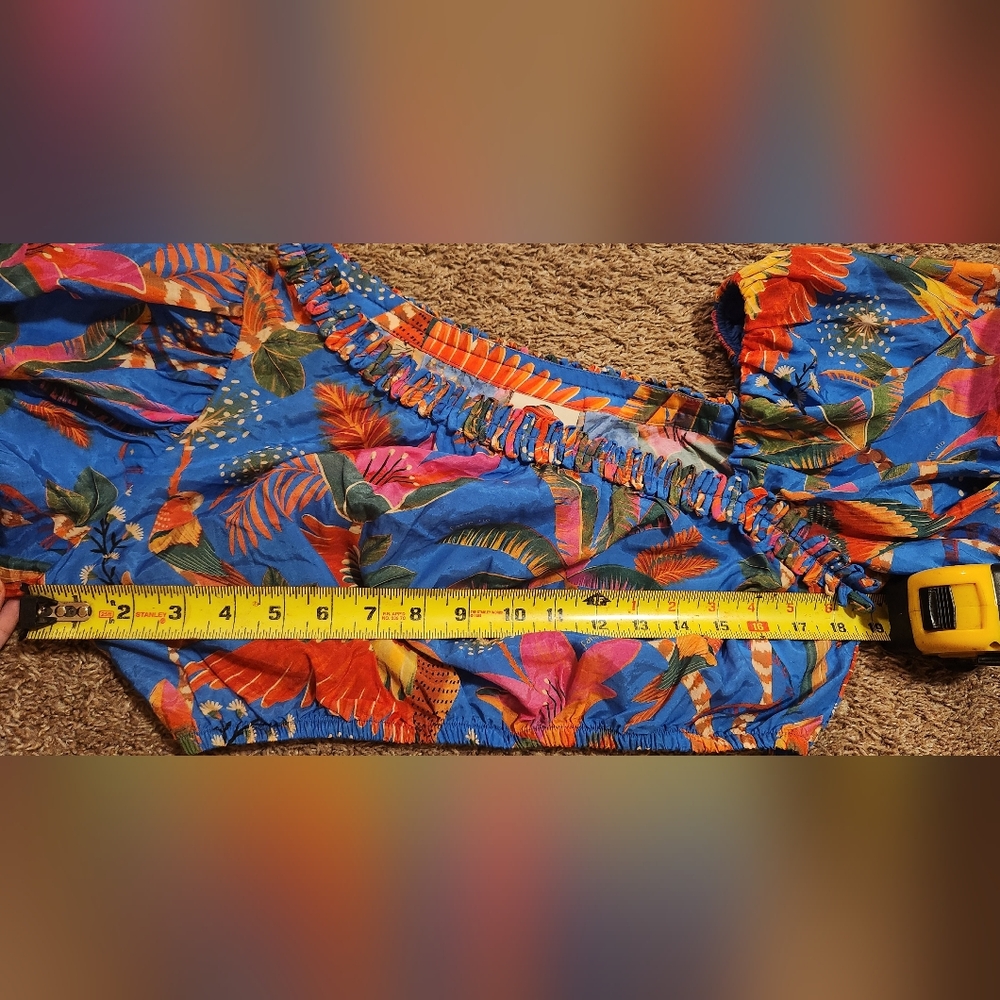 Farm Rio macaw party Top (M) and Skirt (L) set - Picture 6 of 8